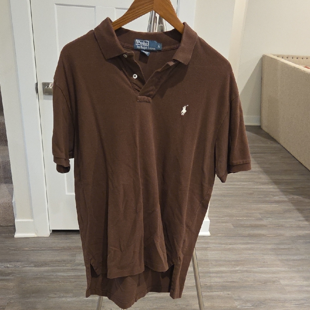 Polo by Ralph Lauren Men's Chocolate Polo Shirt